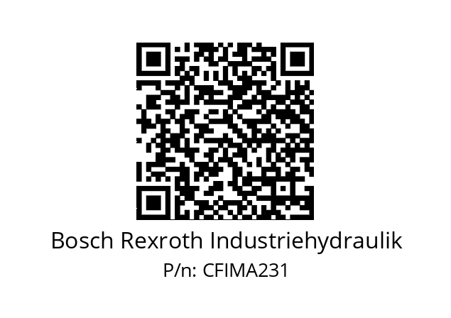   Bosch Rexroth Industriehydraulik CFIMA231