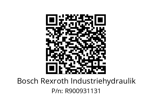   Bosch Rexroth Industriehydraulik R900931131