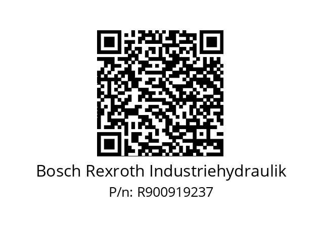   Bosch Rexroth Industriehydraulik R900919237