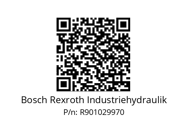   Bosch Rexroth Industriehydraulik R901029970