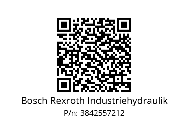   Bosch Rexroth Industriehydraulik 3842557212