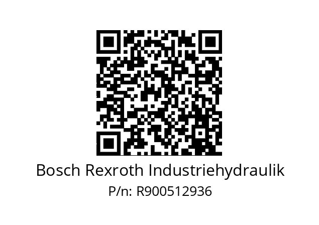   Bosch Rexroth Industriehydraulik R900512936