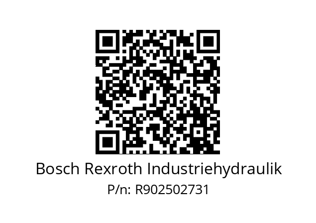   Bosch Rexroth Industriehydraulik R902502731