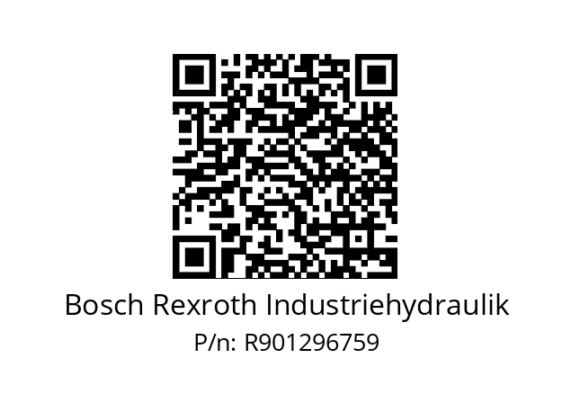   Bosch Rexroth Industriehydraulik R901296759