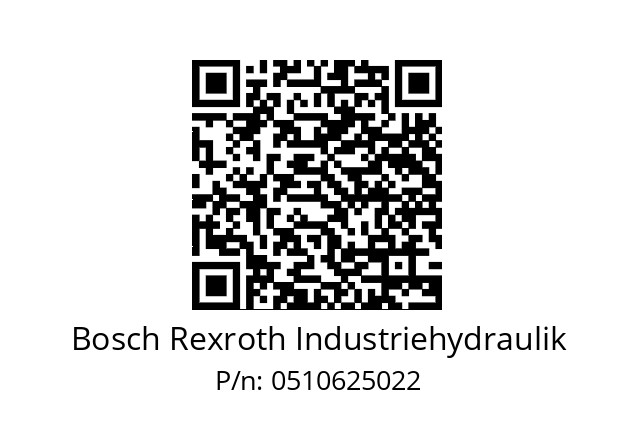   Bosch Rexroth Industriehydraulik 0510625022