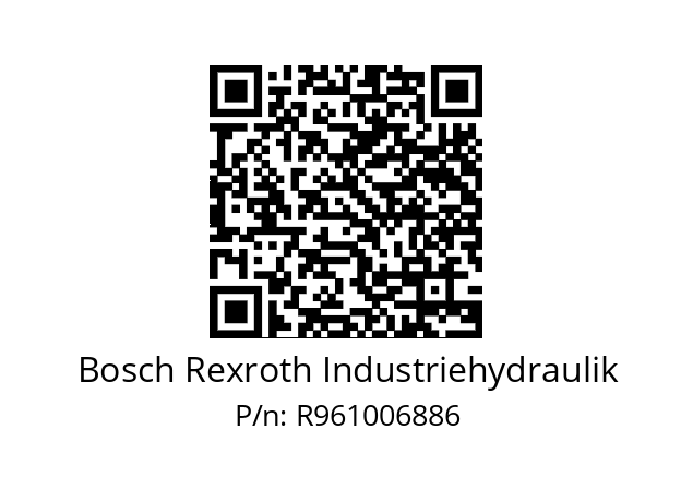   Bosch Rexroth Industriehydraulik R961006886