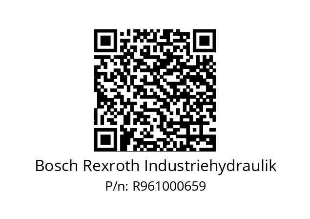   Bosch Rexroth Industriehydraulik R961000659