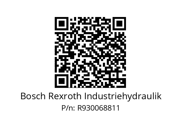   Bosch Rexroth Industriehydraulik R930068811