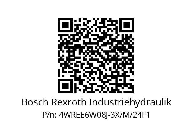   Bosch Rexroth Industriehydraulik 4WREE6W08J-3X/M/24F1