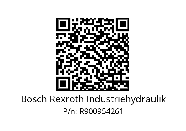   Bosch Rexroth Industriehydraulik R900954261