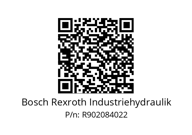   Bosch Rexroth Industriehydraulik R902084022