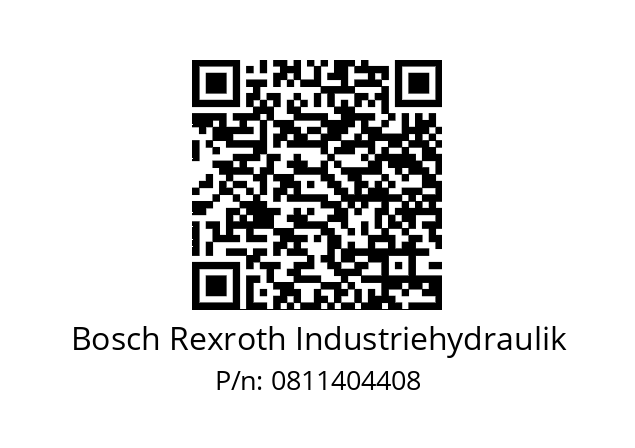   Bosch Rexroth Industriehydraulik 0811404408