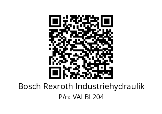   Bosch Rexroth Industriehydraulik VALBL204