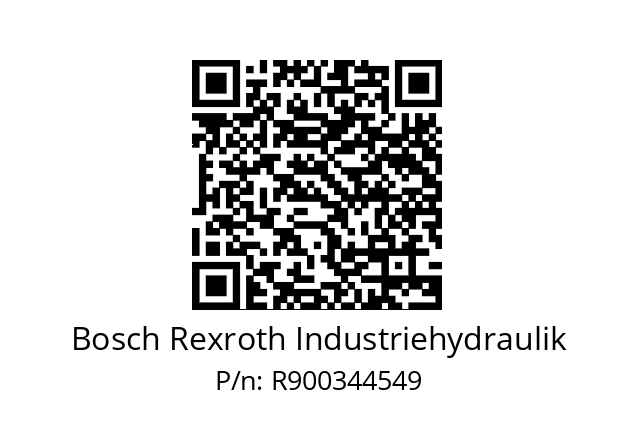   Bosch Rexroth Industriehydraulik R900344549