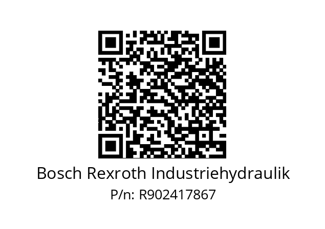   Bosch Rexroth Industriehydraulik R902417867