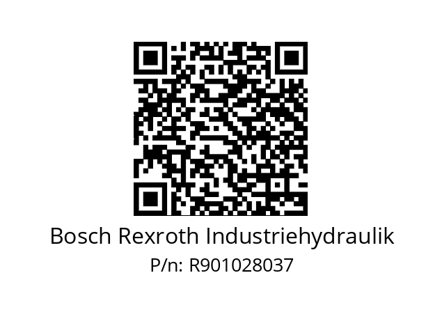   Bosch Rexroth Industriehydraulik R901028037