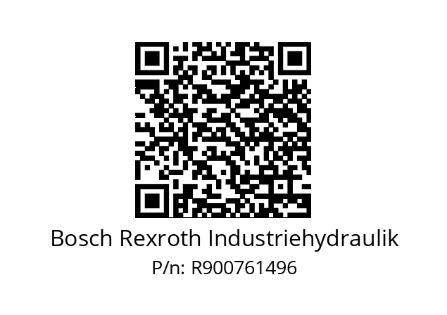   Bosch Rexroth Industriehydraulik R900761496