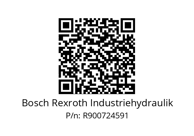   Bosch Rexroth Industriehydraulik R900724591