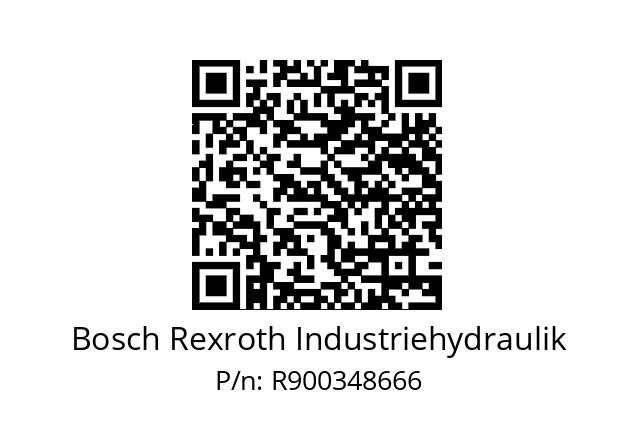   Bosch Rexroth Industriehydraulik R900348666