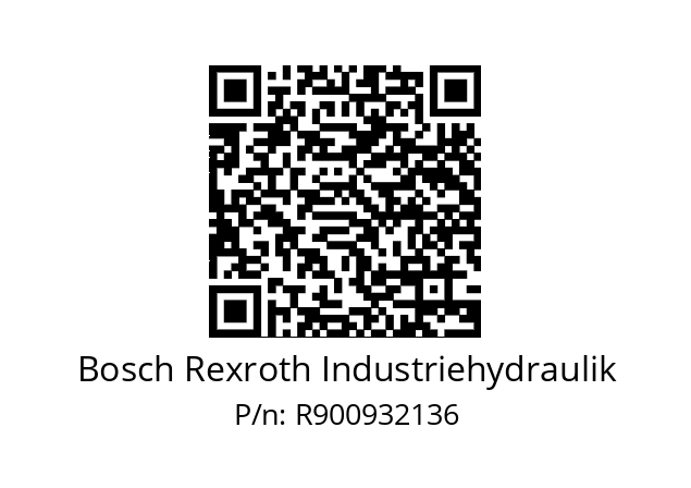   Bosch Rexroth Industriehydraulik R900932136