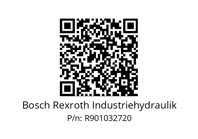   Bosch Rexroth Industriehydraulik R901032720