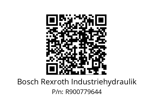   Bosch Rexroth Industriehydraulik R900779644