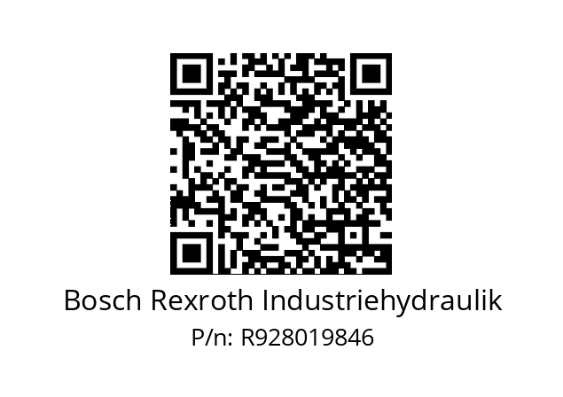   Bosch Rexroth Industriehydraulik R928019846