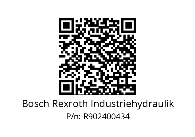   Bosch Rexroth Industriehydraulik R902400434