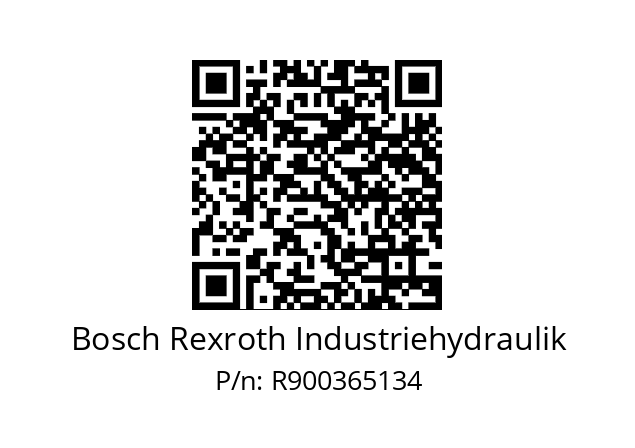   Bosch Rexroth Industriehydraulik R900365134