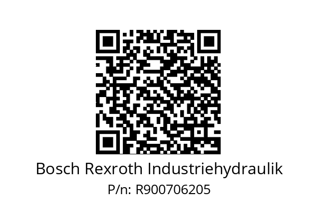   Bosch Rexroth Industriehydraulik R900706205