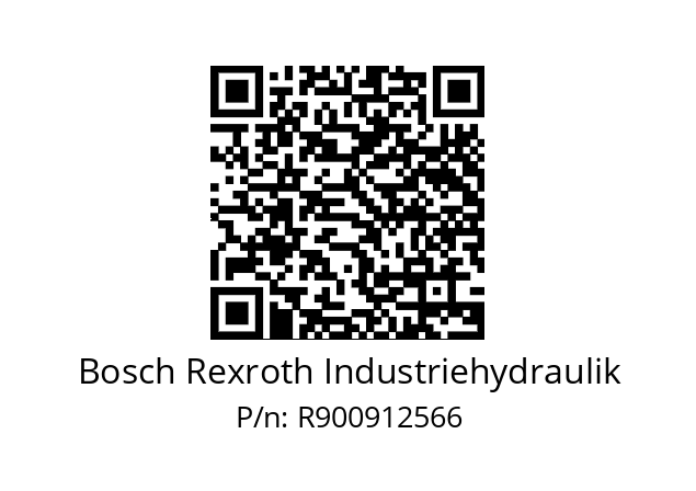   Bosch Rexroth Industriehydraulik R900912566