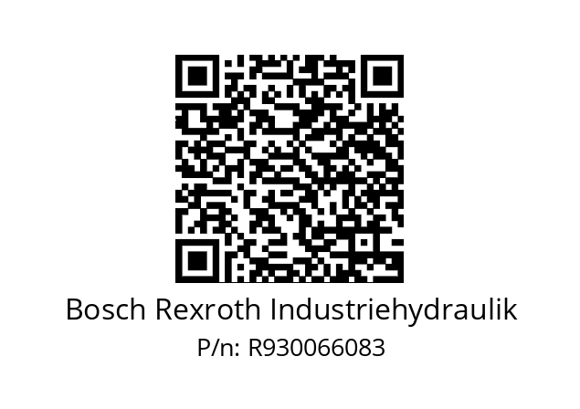   Bosch Rexroth Industriehydraulik R930066083