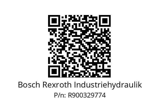   Bosch Rexroth Industriehydraulik R900329774