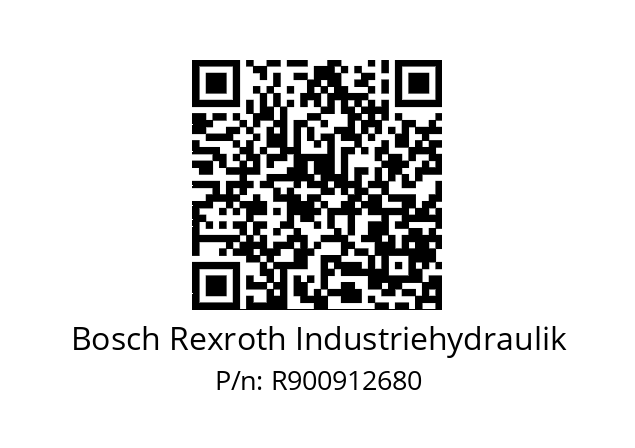   Bosch Rexroth Industriehydraulik R900912680