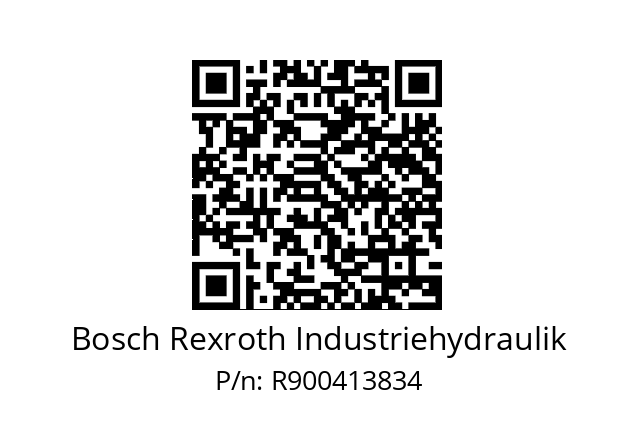   Bosch Rexroth Industriehydraulik R900413834