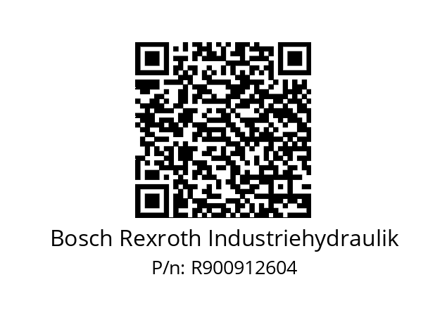   Bosch Rexroth Industriehydraulik R900912604