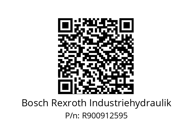   Bosch Rexroth Industriehydraulik R900912595