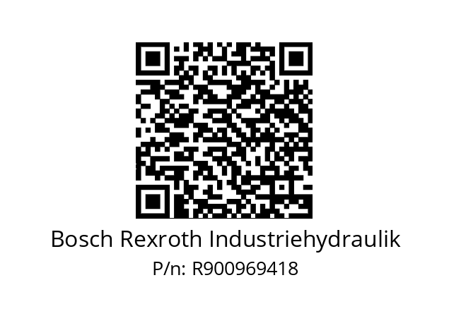   Bosch Rexroth Industriehydraulik R900969418