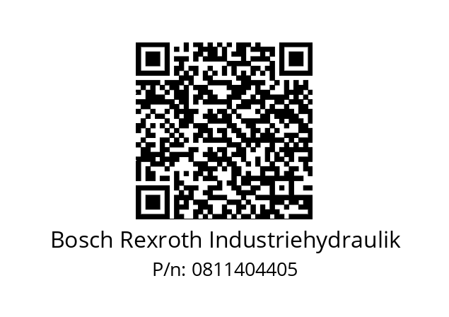   Bosch Rexroth Industriehydraulik 0811404405