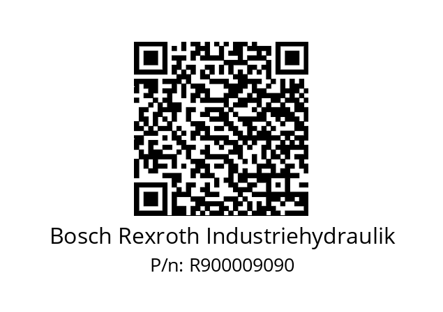   Bosch Rexroth Industriehydraulik R900009090