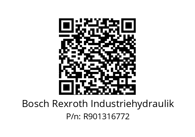   Bosch Rexroth Industriehydraulik R901316772