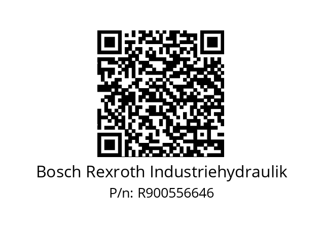   Bosch Rexroth Industriehydraulik R900556646