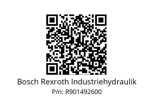   Bosch Rexroth Industriehydraulik R901492600