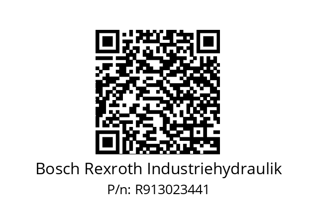   Bosch Rexroth Industriehydraulik R913023441