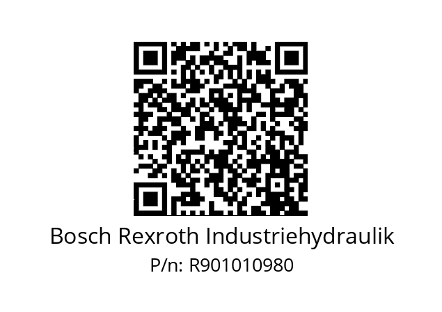   Bosch Rexroth Industriehydraulik R901010980