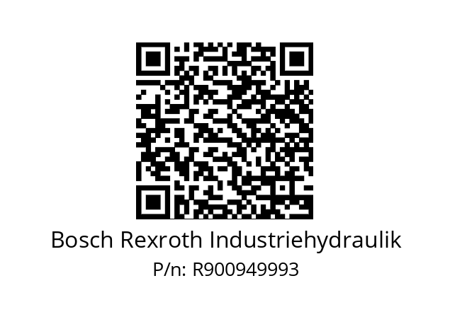   Bosch Rexroth Industriehydraulik R900949993