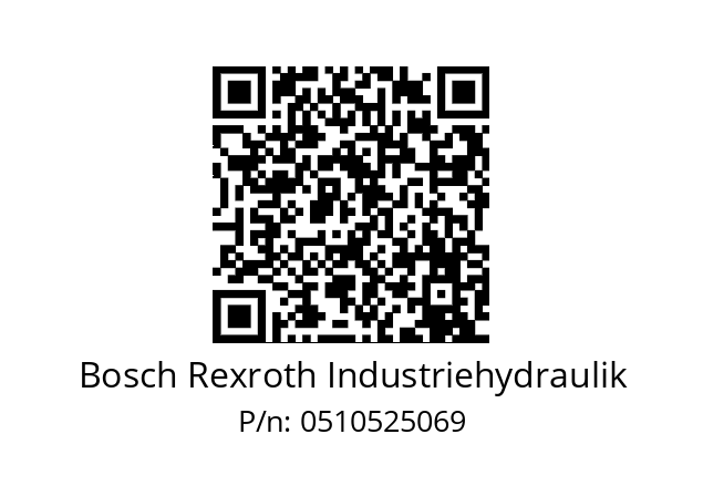   Bosch Rexroth Industriehydraulik 0510525069