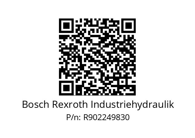   Bosch Rexroth Industriehydraulik R902249830