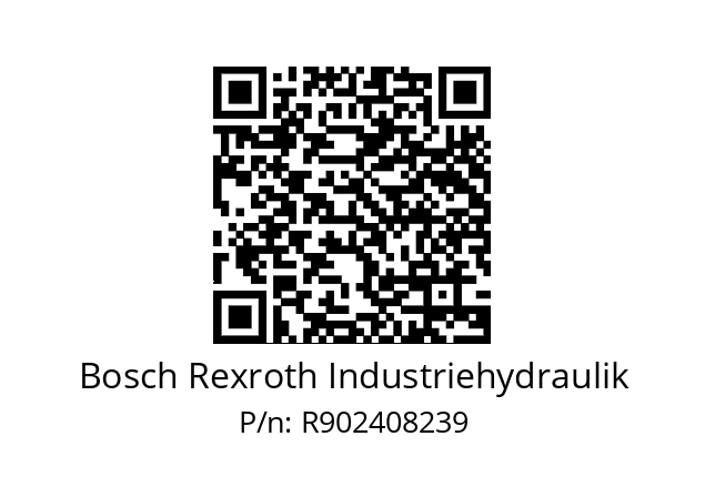   Bosch Rexroth Industriehydraulik R902408239