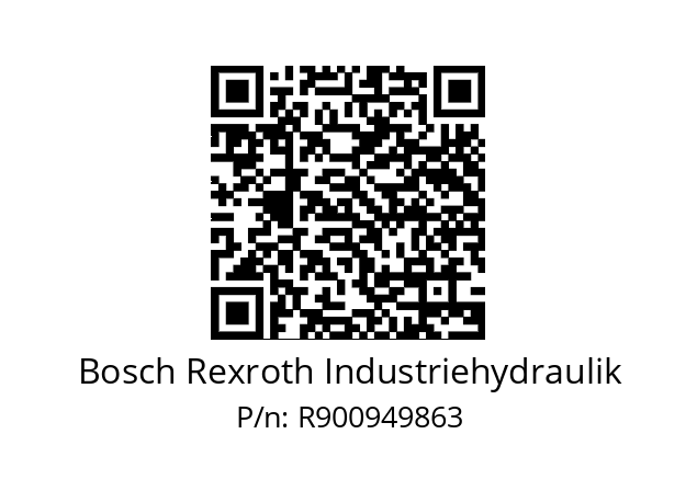   Bosch Rexroth Industriehydraulik R900949863